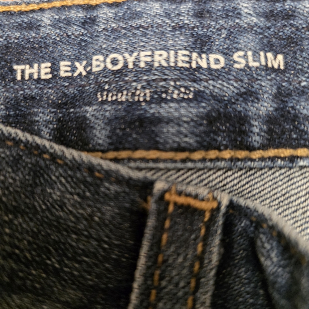 AG Goldschmied Ex-boyfriend Slim Crop Jeans Size 28 R - Picture 8 of 15